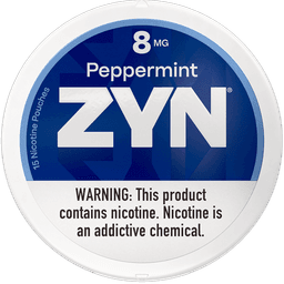 ZYN Peppermint 8mg nicotine pouches