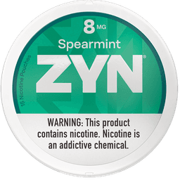 ZYN Spearmint 8mg nicotine pouches